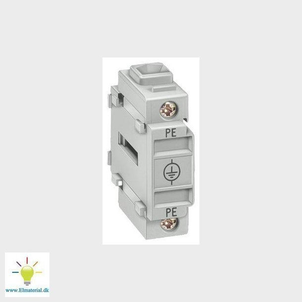 N/PE-klemme ubrudt for 3LD2 3LD9200-2B 16A