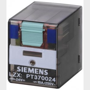 Stikbensrel� 4 omskiftere 24VDC 6A 22,5 mm