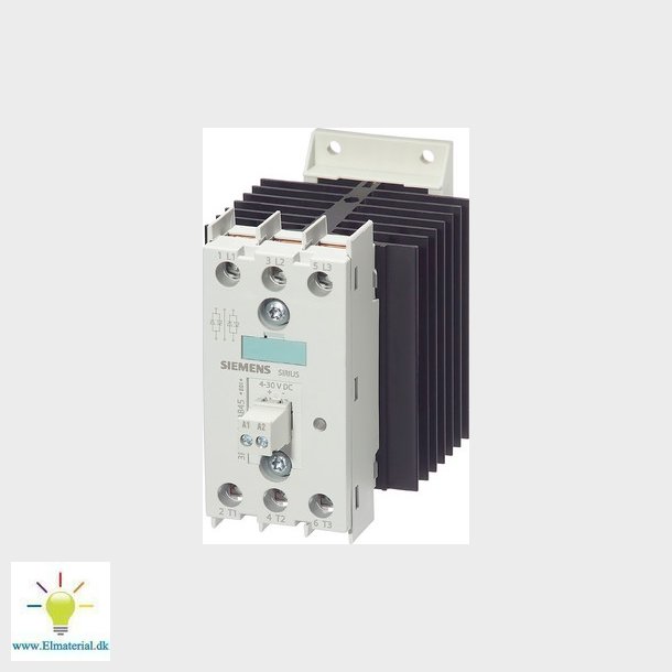 Solid-state kontaktor 3P 20A 4-30VDC 3RF2420-1AB45
