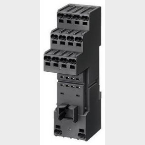 Plug-in base til PT rel� 4 skifte kontakt med logic isolation fjeder terminal (push-in)