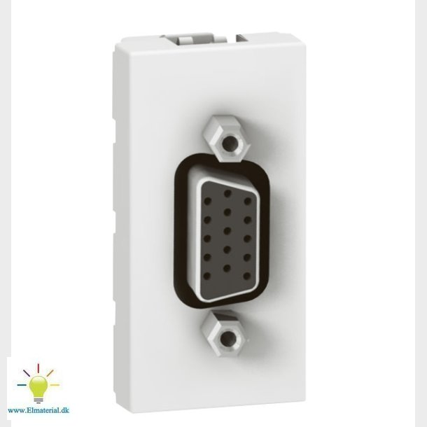 Hd15 Hunstik Loddetype 1M Hvid