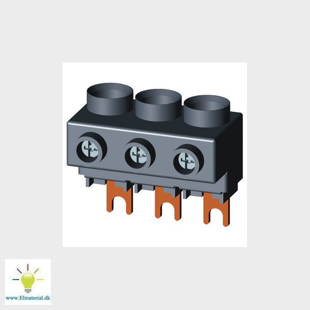 3-faset tilslutningsblok s0/S00