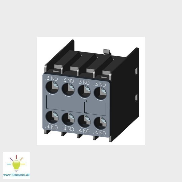 Hjlpekontaktblok 4 slutte 3RH2911-1FA40