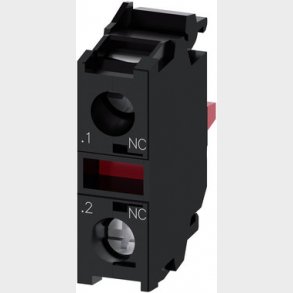Kontaktmodul Med 1 Kontakt element, 1NC, Skrue terminal, 3SU1400-1AA10-1CA0