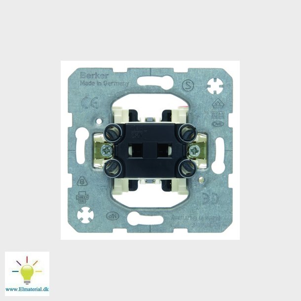 Enkelt fjedertryk indsats