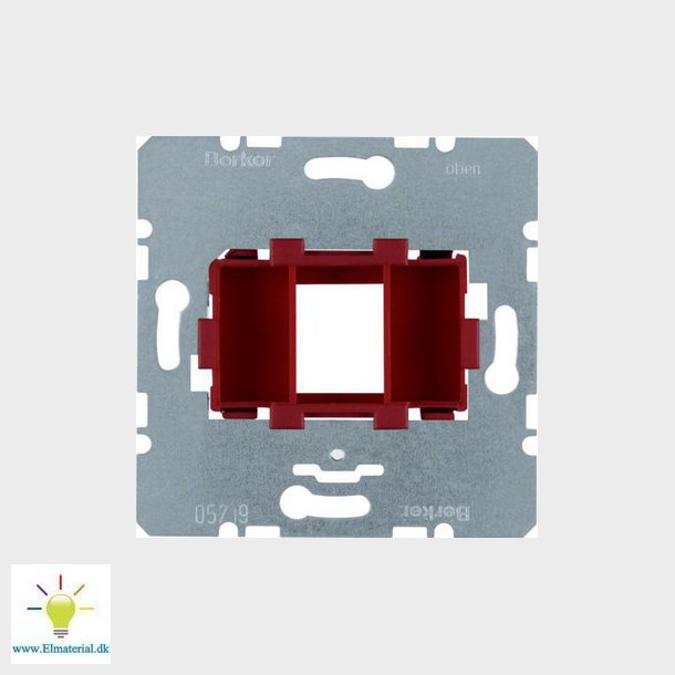 Dataudtag Euro indsats 1x Keystone modular jack (rd)