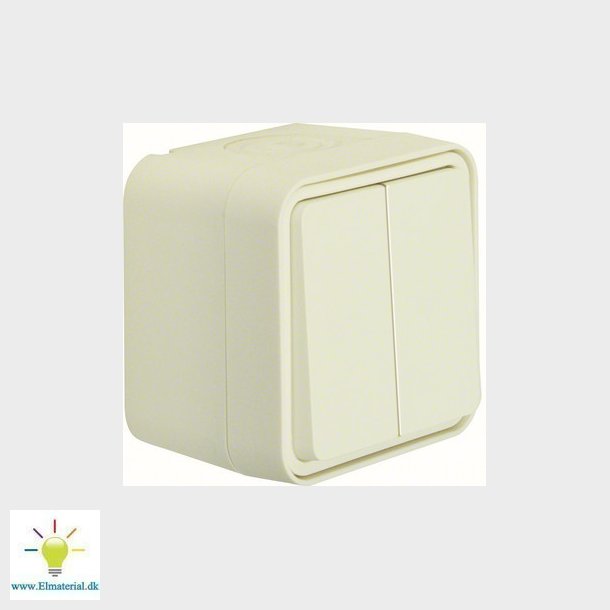 Kroneafbryder hvid komplet W1