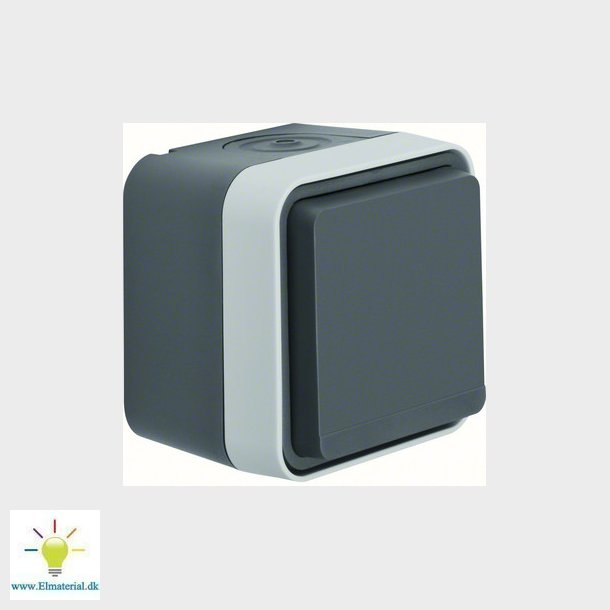 Stikkontakt schuko gr komplet W1