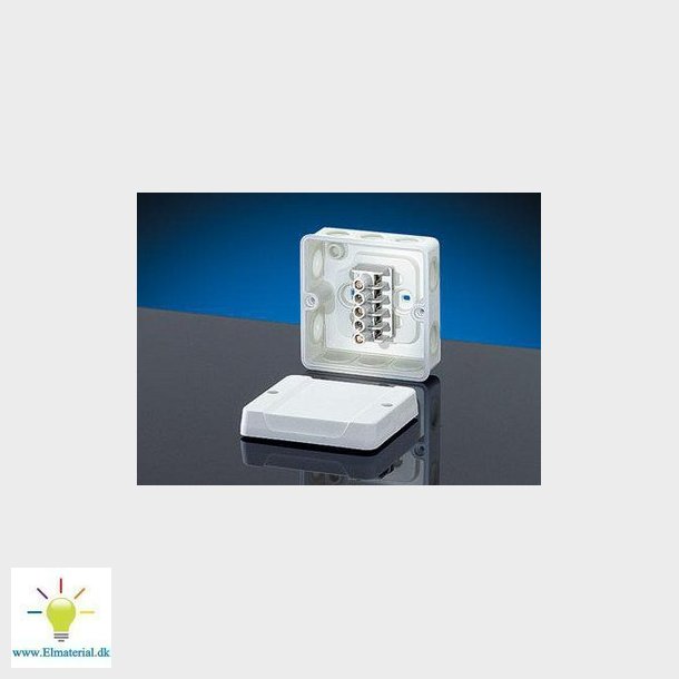 Kvik membrandse 2,5mm2 hvid med klemmerkke