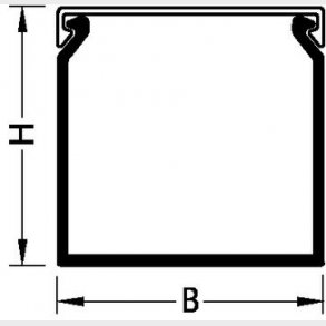 Kabelkanal slitsad DNG37037