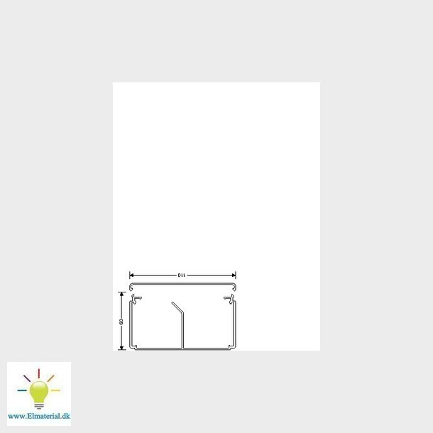 Kabelkanal komplet LF 60111 perlegr