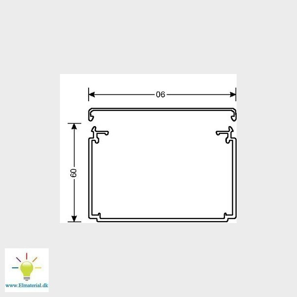 Kabelkanal komplet LF 60090 PG