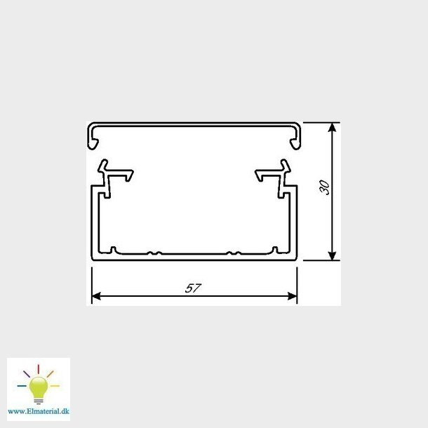 Kabelkanal komplet LF 30060 PH