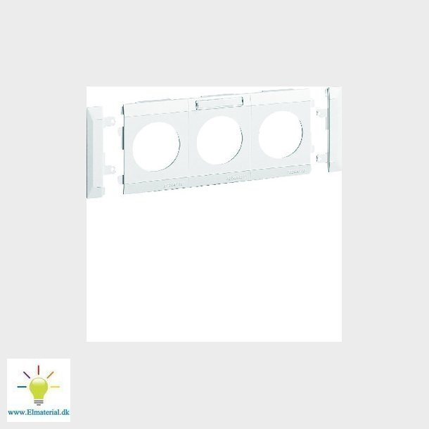 Afdkning 100mm f stikk m. typefelt