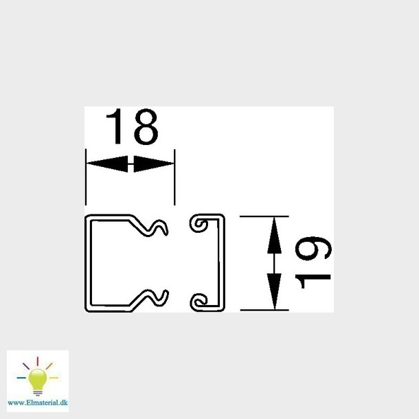 Kabelkanal komplet LFS 20020 VZ