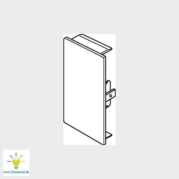 Endestykke    M5703 /BR70100  perlehvid