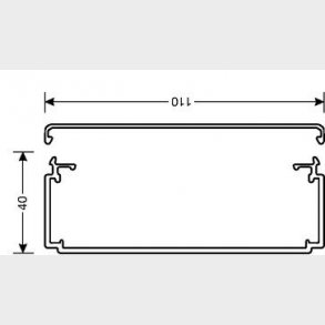 Kabelkanal komplet LF 40110 PH