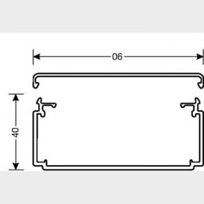 Kabelkanal komplet LF 40090 PH