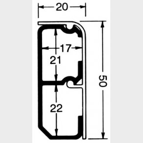 Fodpanel komplet SL 20051 perlehvid