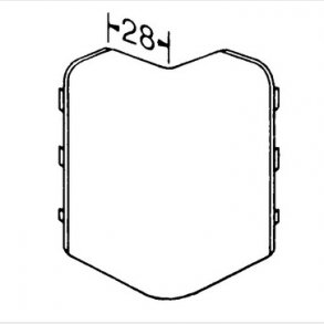 Hj�rne udvendig SL 20051 M 5552 perlehvid