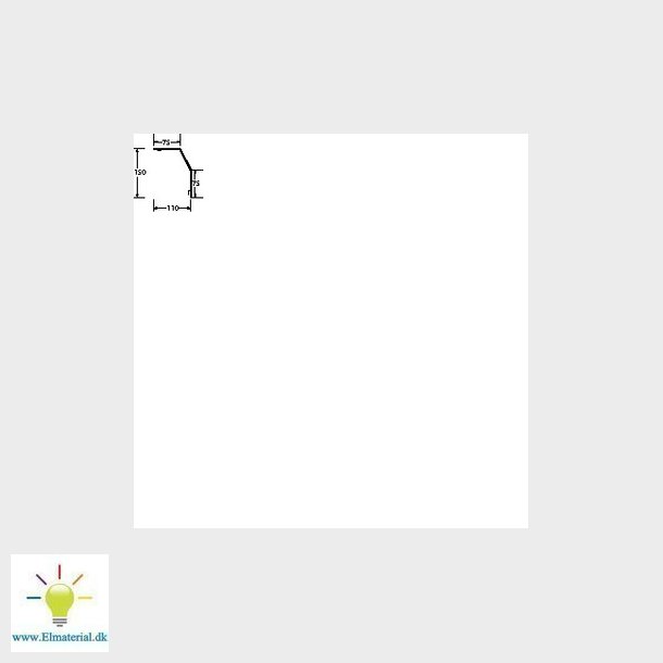 Kabelafdkning RK 150 perlehvid