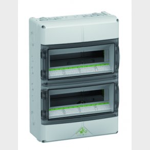 Fordelingstavle 2 r�kker, 28 moduler, 150 mm AK 28