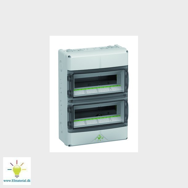 Fordelingstavle 2 rkker, 28 moduler, 150 mm AK 28