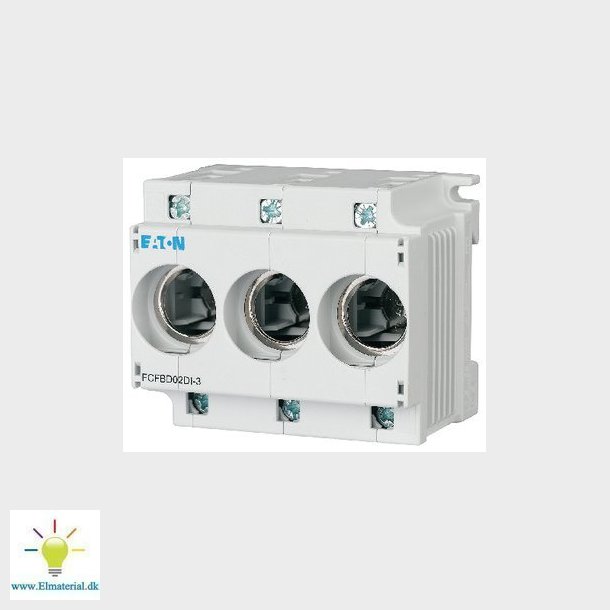 FCFBD02DI-3 - Sikringsholder, 63A, 400V, D02/E18, 36mm