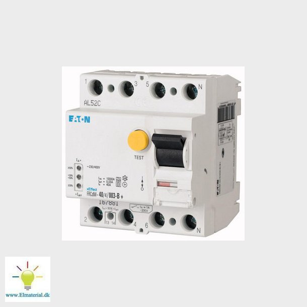 Fejlstrmsafbryder AC/DC RCCB PFI 4P 63 A 300 mA type G/B