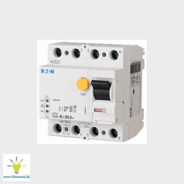 Fejlstrmsafbryder AC/DC RCCB PFI 4P 40 A 300 mA type G/B