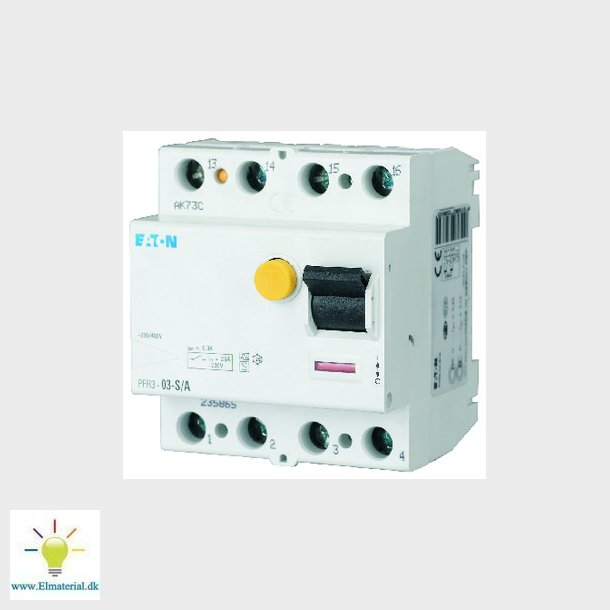 Fejlstrmsafbryder 40A 4P 300mA Selektiv (PFI type S/A)