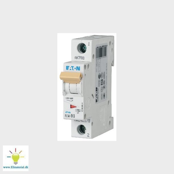 Automatsikring 13A 1P C 1M 6Ka