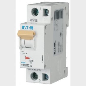 Automatsikring 13A 1P+N C 1,5M 6KA