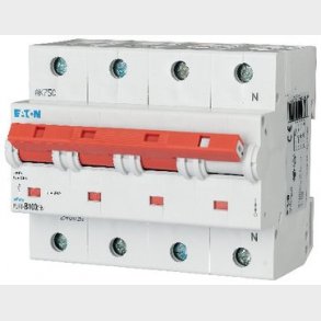 Automatsikring 100A 3P+N C 4M 20KA