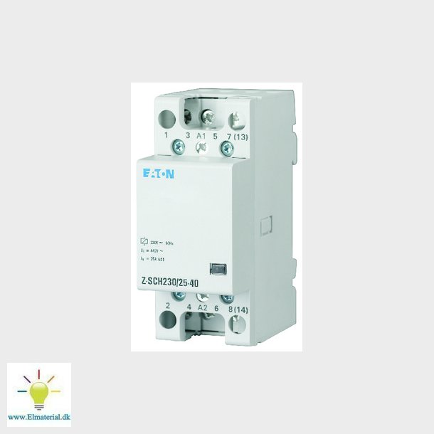 Z-SCH230/25-40 -  Installations kontaktor 25A, 4S