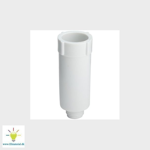 Viega trykprvestuds 12" kunststof hvid