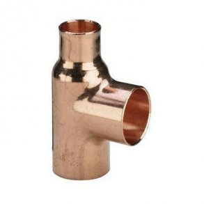 Viega T-stycke 22 x 15 x 22 mm koppar