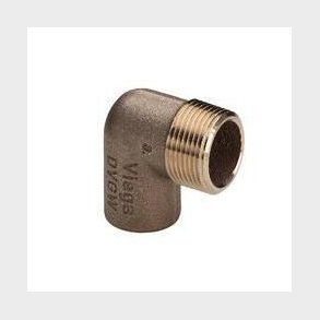 Viega övergngsvinkel 90° hylsa/nippel 15 mm x 12