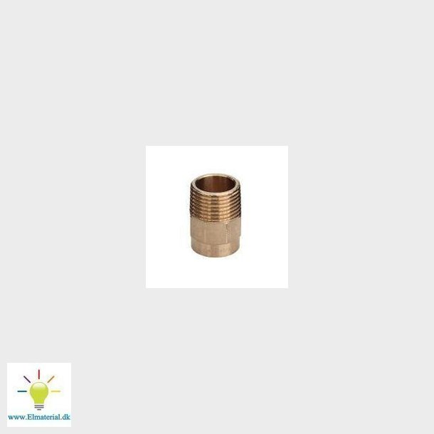 Viega overgang muffe/nippel 18 mm x 34" rdgods