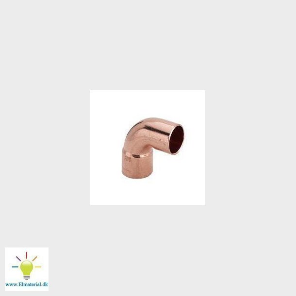 Viega overgangsvinkel 90&deg; muffe/nippel 12 mm x 38" rdgods
