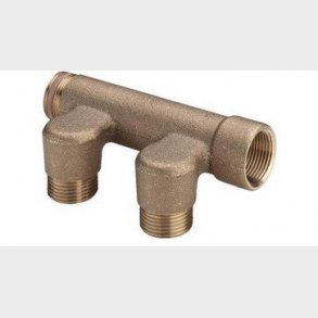 Viega Fordelere 3/4 - 1 R�dgods / blank