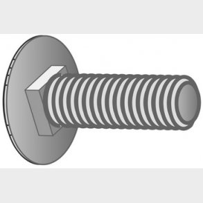 Br�ddebolt/m�trik trcc 6 X 20-E