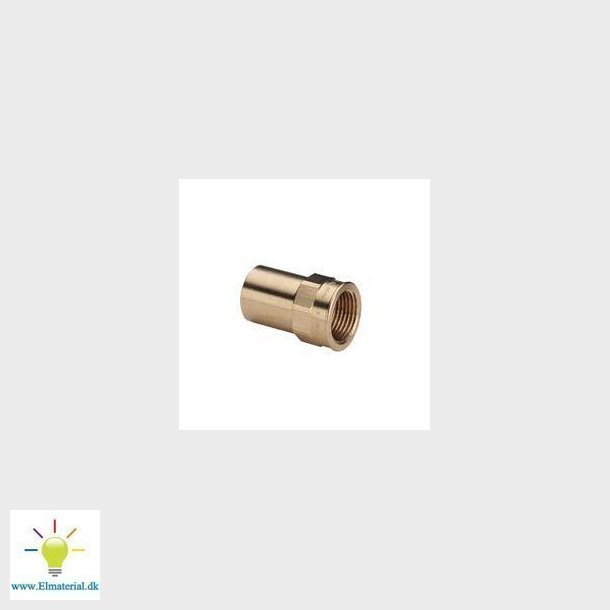 Sanpress indstiksstykke 22 x 34" nippel/muffe rdgods