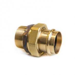 Viega Sanpress overgangsforskruning 22 x 3/4 R�dgods/blank, 119133