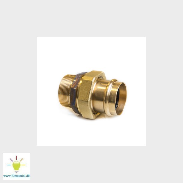 Viega Sanpress overgangsforskruning 22 x 3/4 Rdgods/blank, 119133