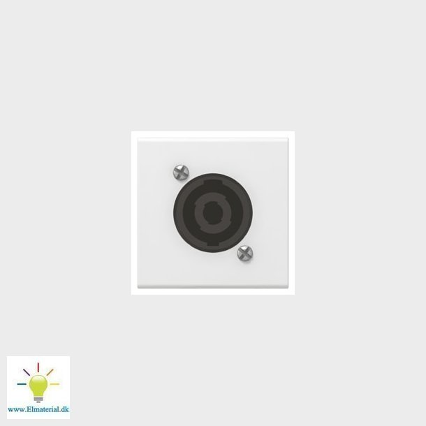 4 Polet Speakon Stik 2M Hvid