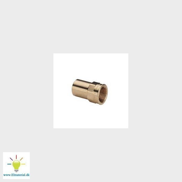 Sanpress indstiksstykke 22 x 12" nippel/muffe rdgods