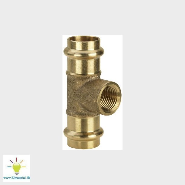 Sanpress T-stykke 18 x 12" x 18 mm rdgods