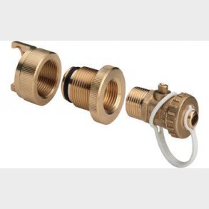 Sanpress Inox trykpr�vestuds 18 mm messing