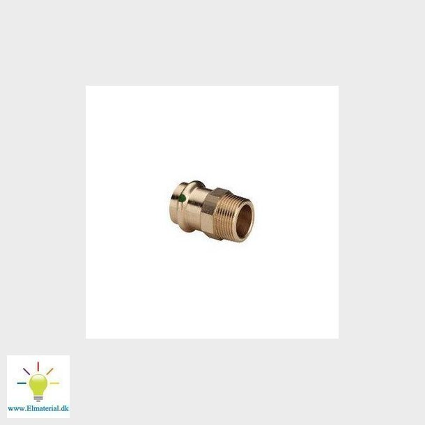 Sanpress overgang 22 x 12" muffe/nippel rdgods